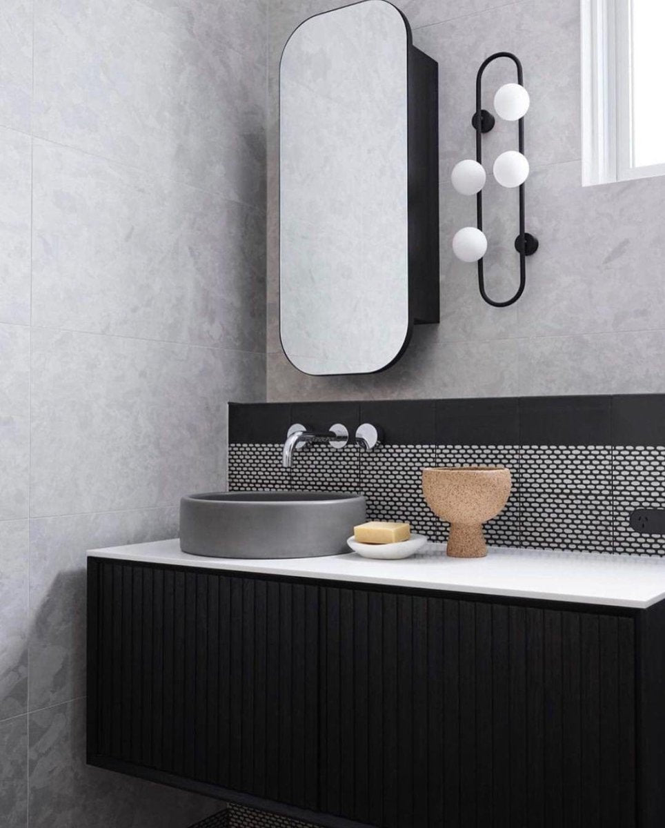 Bach Large Matte Black Wall Light-Wall Light-COPY