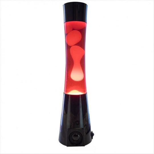 Black/Red/Yellow Motion Lava Lamp Bluetooth Speaker