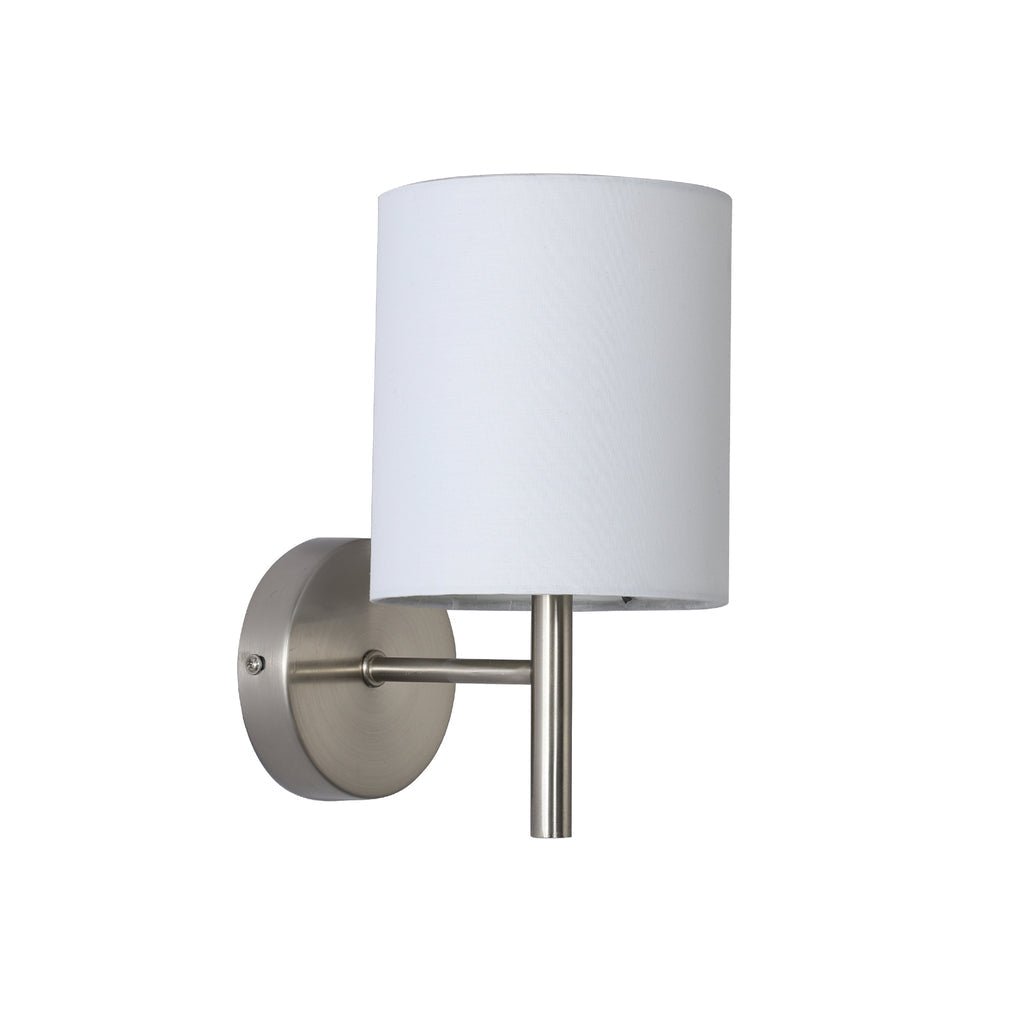 Blanche 1 Light Wall Light Satin Chrome - LL002WL005SC-Wall Sconce-Lexi Lighting