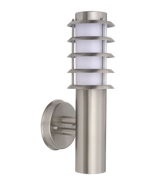 Borda Exterior Louvred Wall Light 304 Stainless Steel IP44 - BORDA2