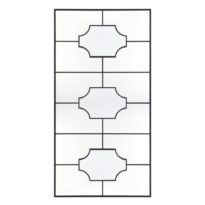 Boyd Floor Mirror - Black Cafe Lighting and Living, Mirrors, boyd-floor-mirror-black