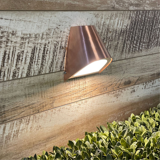 Brava 1 Light Wall Light GU10 Copper - OL7741CO