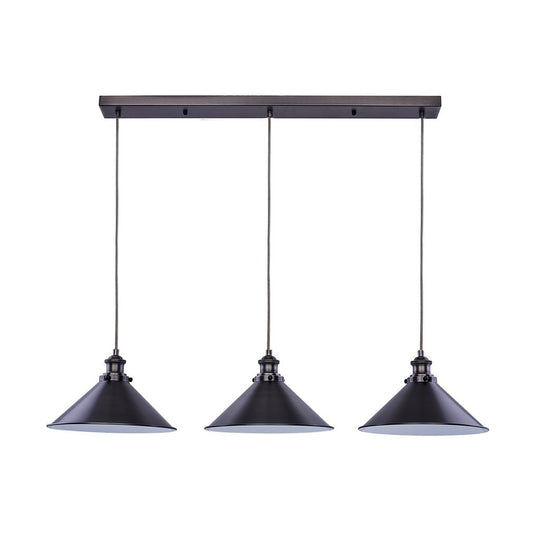 Brightyts 3 Light Island Pendant Pewter - LL002PL110