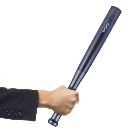Aluminium Security Torch - Gunmetal-Flashlights-Brillar