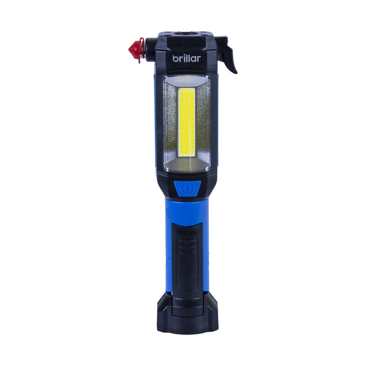 Emergency Torch, Seatbelt Cutter, Window Breaker - Blue