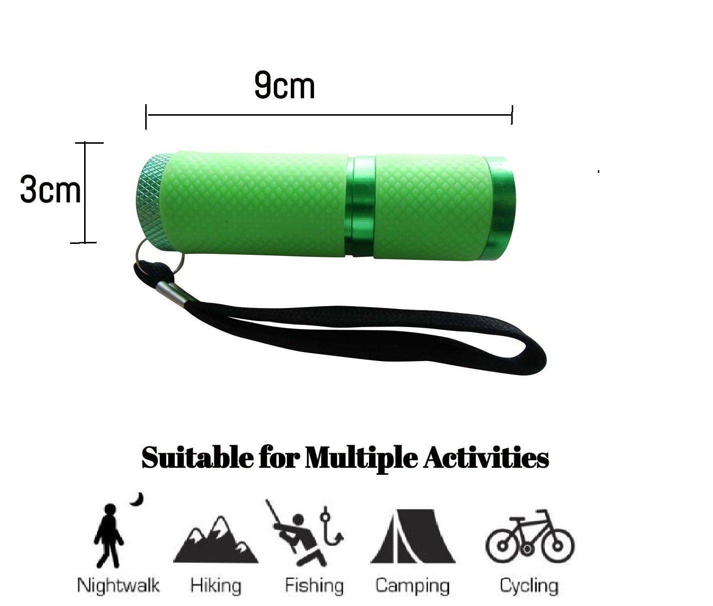 Glow in the Dark Torches 2pk-Flashlights-Brillar