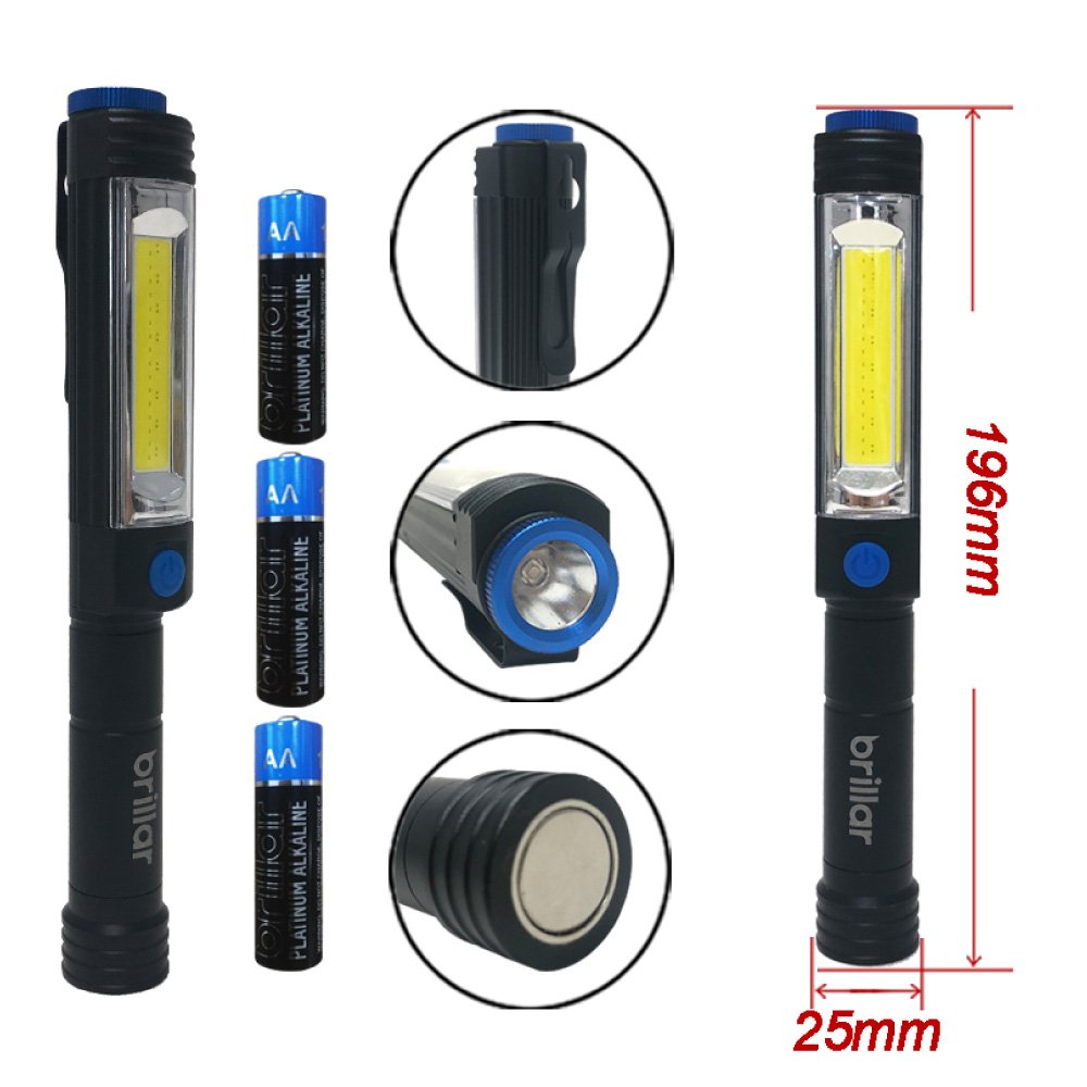 Inspector - 400 Lumen UV Battery Spotlight-Flashlights-Brillar