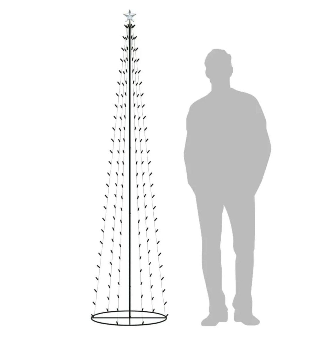 Christmas Cone LED Tree - 2 Size Options-Christmas Tree-Lexi Lighting