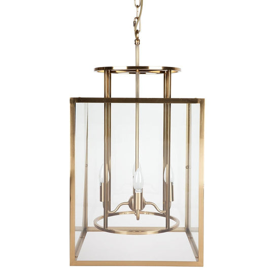 Concord Pendant - Large Brass
