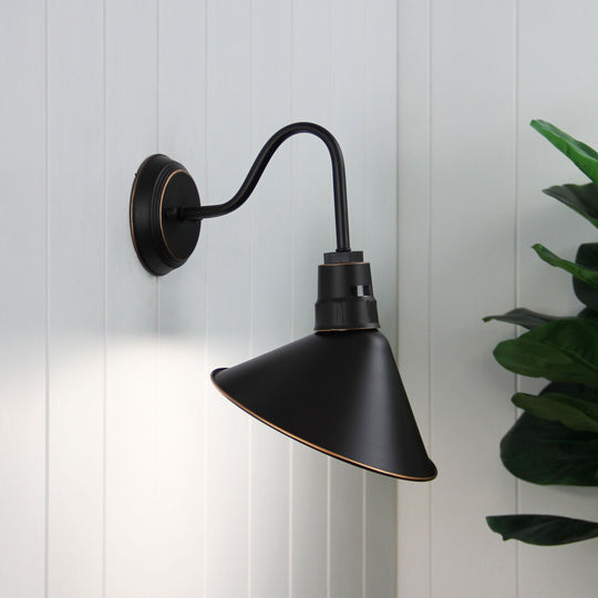 Derwent 1 Light Wall Light Bronze - OL69375RB