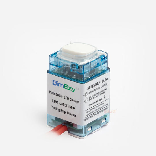 DimEzy™ Push Button LED Dimmer with On/Off switch