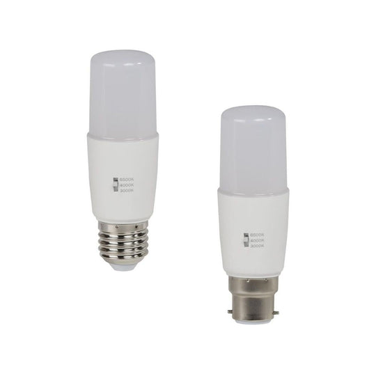Domus 8W LED Tri-Colour Dimmable Tubular T40 Globe - B22/E27