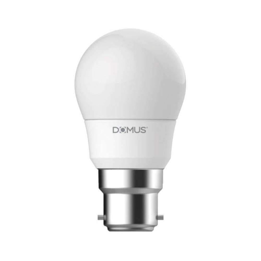 Domus KEY-ROUND - 6W Frosted Dimmable LED Globe Domus, GLOBES, domus-key-round-6w-frosted-dimmable-led-globe