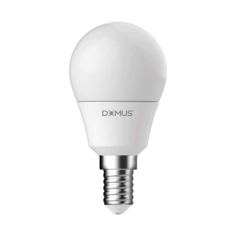 Domus KEY-ROUND - 6W Frosted Dimmable LED Globe Domus, GLOBES, domus-key-round-6w-frosted-dimmable-led-globe