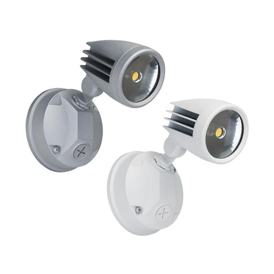 Domus MURO-15 - 15W LED Single Head Exterior Spotlight IP54 - 5000K