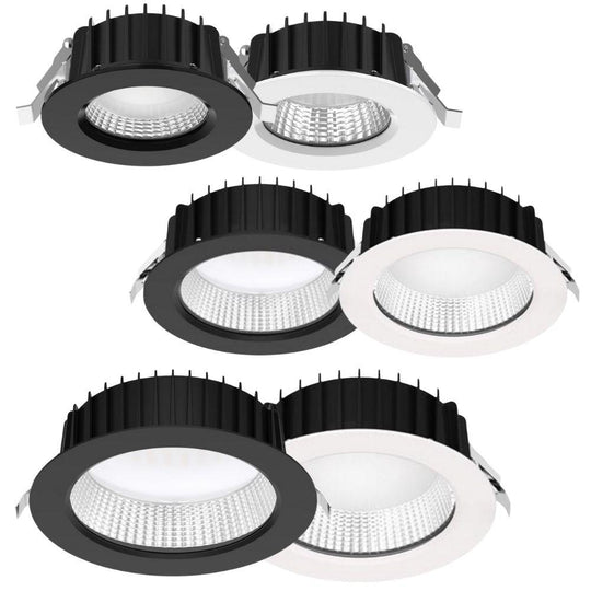 Domus NEO-PRO-REC - 13W/25W/35W LED Recessed Downlight 90-200mm cut out