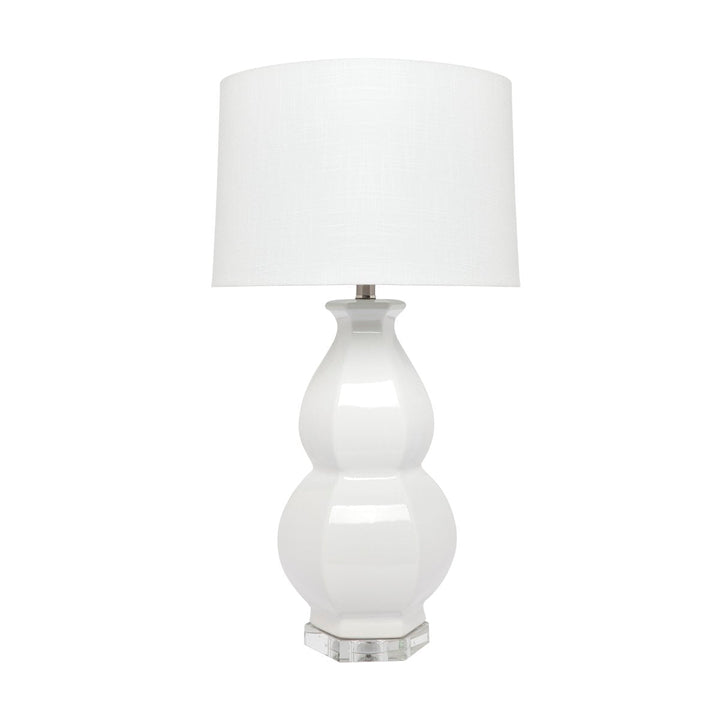 Erica Table Lamp - White-Table Lamp-Cafe Lighting and Living