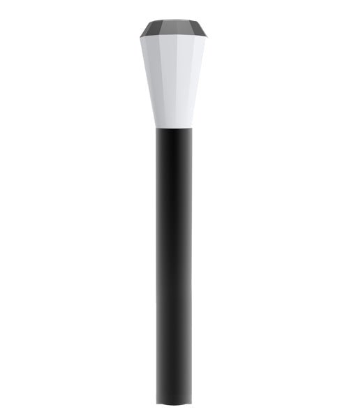 GEB Exterior LED Bollar Dark Grey 13W 3000K IP54 800mm - GEB3
