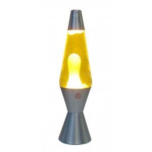 Gold White Lava Lamp