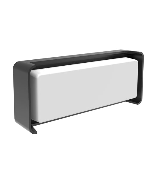 HEKA LED Exterior Wall Light Dark Grey 13W 3000K IP65 - HEKA1
