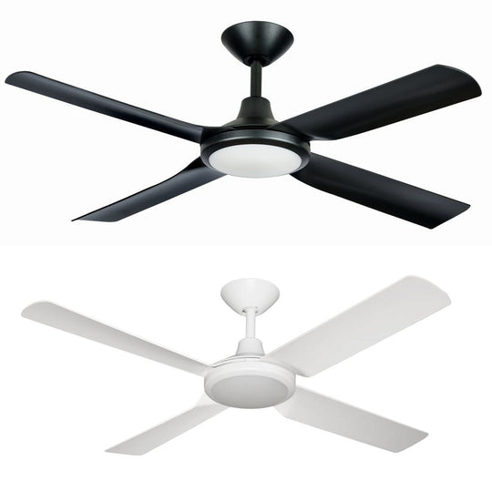 Hunter Pacific NEXT CREATION - 4 Blade 52" DC Ceiling Fan With Light