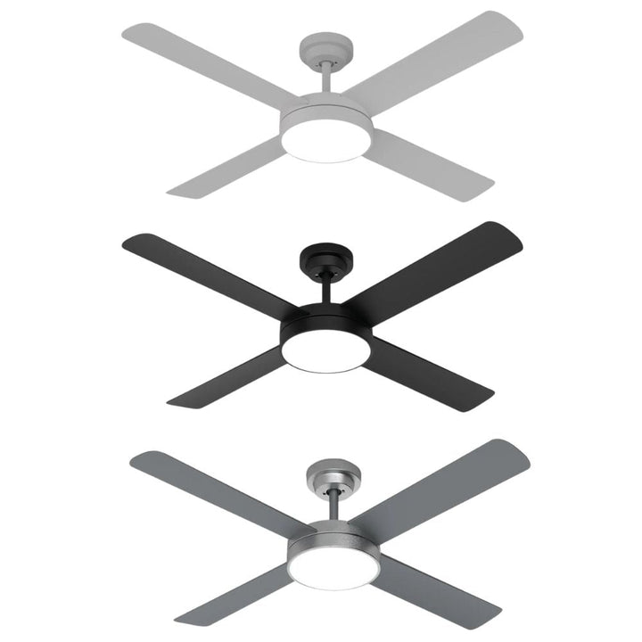 Hunter Pacific PINNACLE - 4 Blade 1320mm 52" DC Ceiling Fan with 18W CCT LED Light Hunter Pacific, FANS, hunter-pacific-pinnacle-1