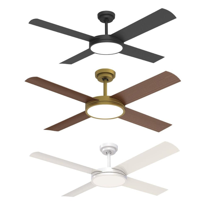 Hunter Pacific REVOLUTION 3 - 4 Blade 52" AC Ceiling Fan with LED Light Hunter Pacific, FANS, hunter-pacific-revolution-3-4-blade-1320mm-52-ac-ceiling-fan-with-led-light