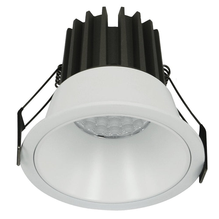 12W White Ultra Low Glare COB Cast Aluminium Dimmable LED Downlight