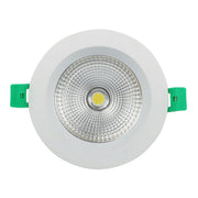 INFINITE 206 13W COB Tri-Colour Dimmable Aluminium LED Downlight 90mm cut out photo 5