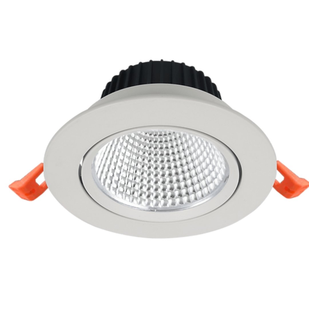 INFINITE 207 12W Tiltable COB Aluminium LED Downlight 90mm cut out-LED Downlight-LC