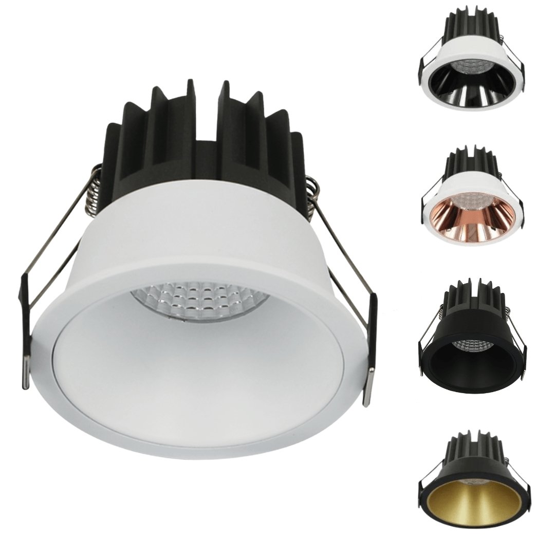 INFINITE 211 10W Low Glare COB Cast Aluminium Dimmable LED Downlight 7 ...