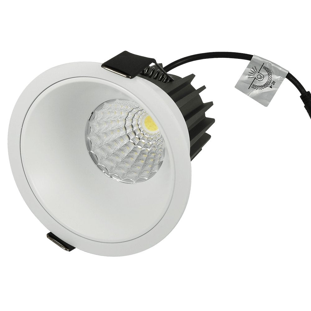 INFINITE 212 12W Low Glare COB Cast Aluminium Dimmable LED Downlight 90mm cut out-LED downlight-LC