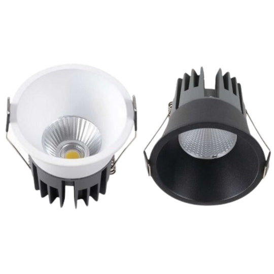 12W Trimless Aluminium LED Downlight 90mm cut out