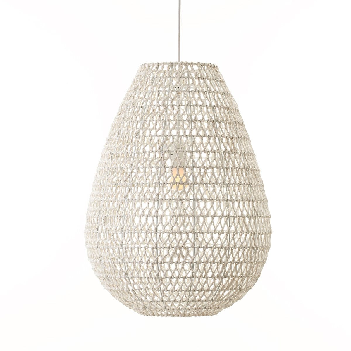 JACE Pendant - Teardrop White-Pendant Light-Cafe Lighting and Living