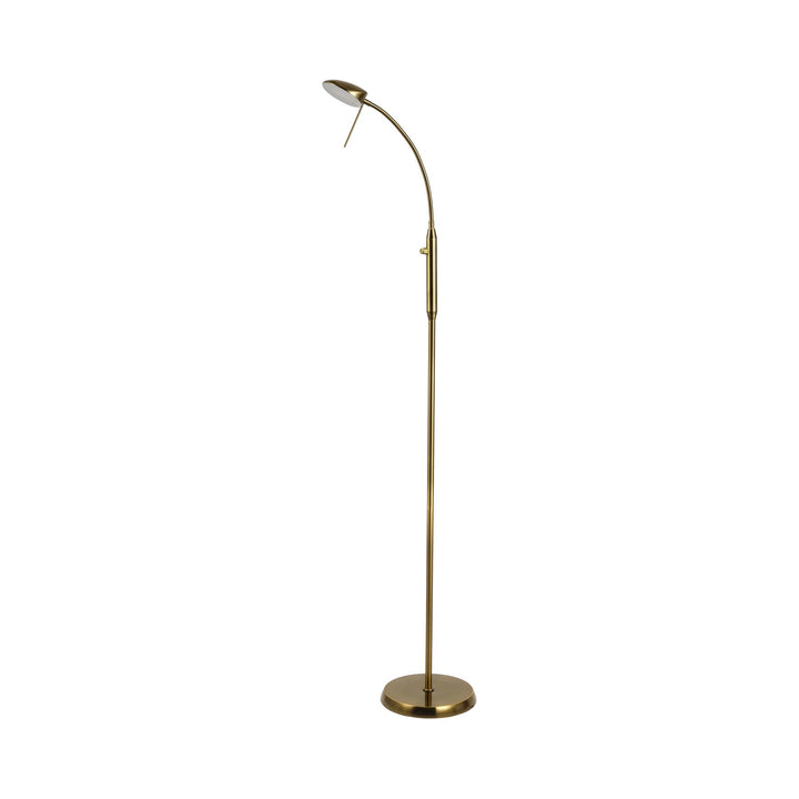 Jella LED Floor Lamp - Antique Brass - LL-LED-03AB-Floor Lamps-Lexi Lighting