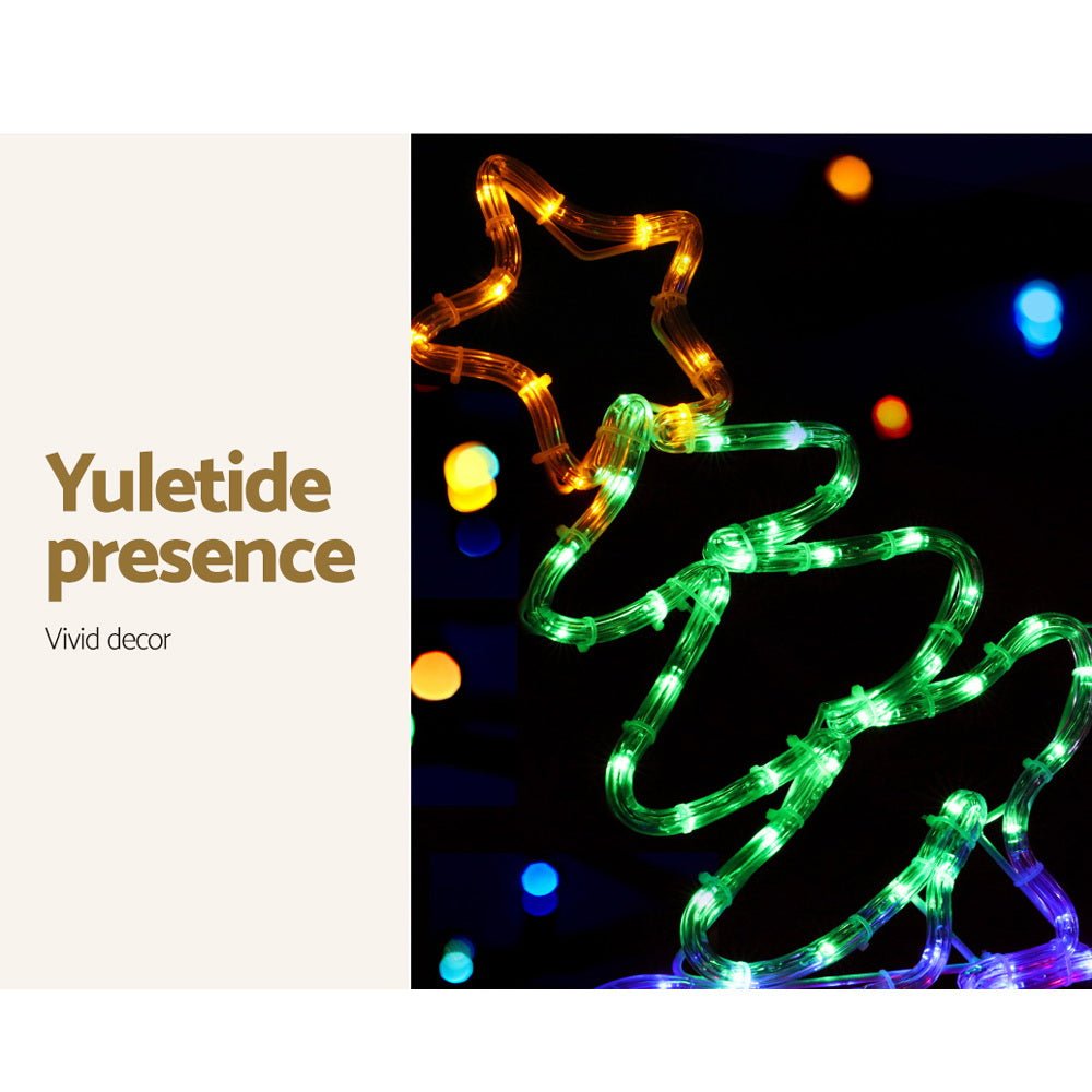 Christmas Lights Motif LED Rope Light Train Xmas Decor-Occasions > Christmas-Dropli