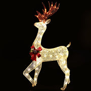 Christmas Lights Motif LED Rope Reindeer Waterproof Outdoor photo 1