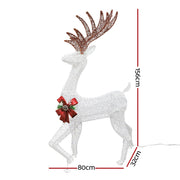 Christmas Lights Motif LED Rope Reindeer Waterproof Outdoor photo 2
