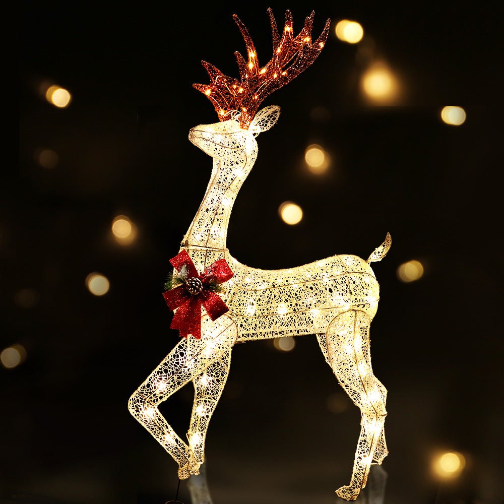 Christmas Lights Motif LED Rope Reindeer Waterproof Outdoor-Occasions > Christmas-Dropli