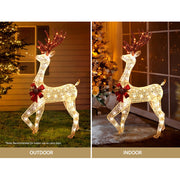 Christmas Lights Motif LED Rope Reindeer Waterproof Outdoor photo 5