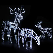 Christmas Motif Lights LED Rope Reindeer Waterproof Outdoor photo 1