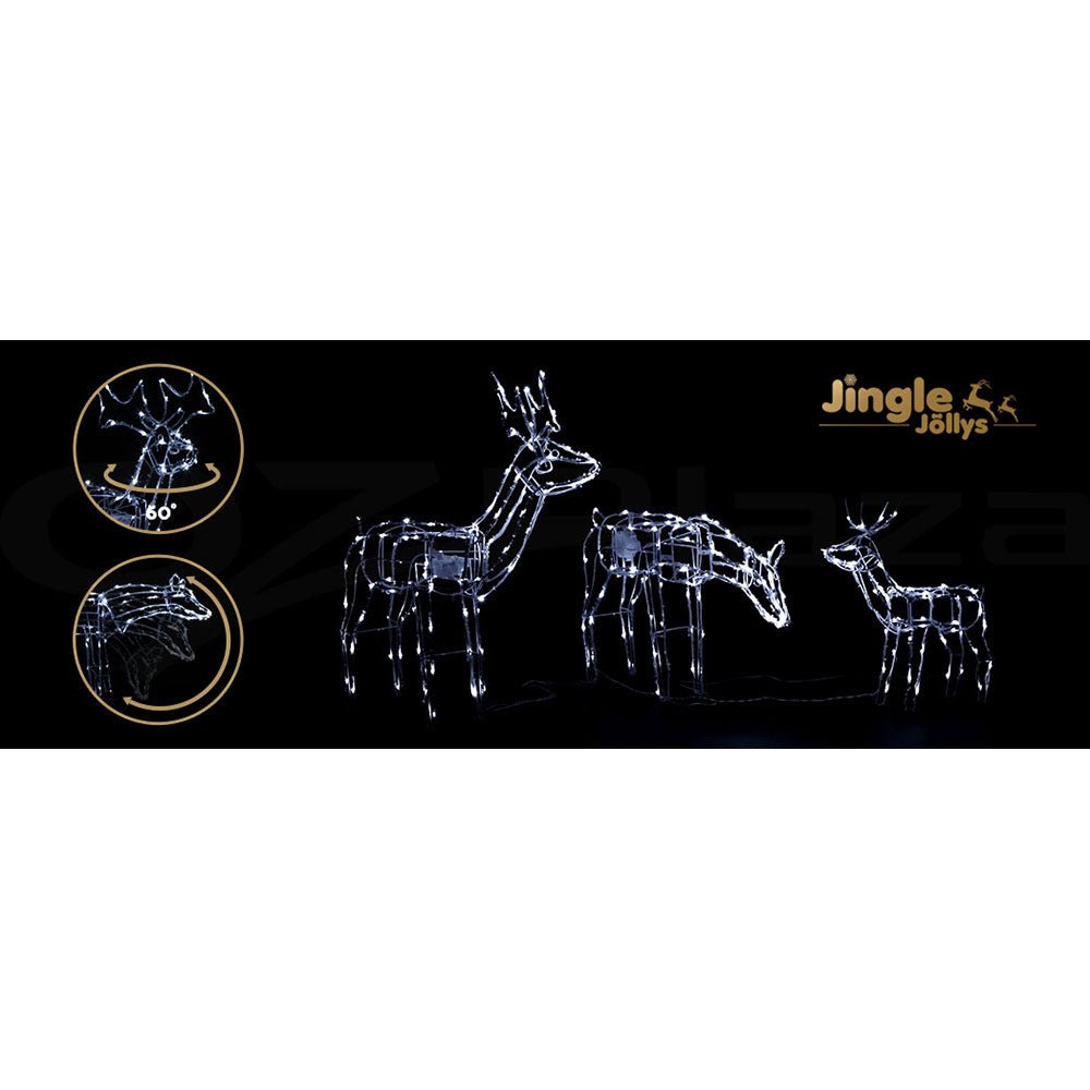 Christmas Motif Lights LED Rope Reindeer Waterproof Outdoor-Occasions > Christmas-Dropli