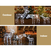 Christmas Motif Lights LED Rope Reindeer Waterproof Outdoor photo 4