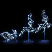 Christmas Motif Lights LED Rope Reindeer Waterproof Outdoor Xmas photo 1