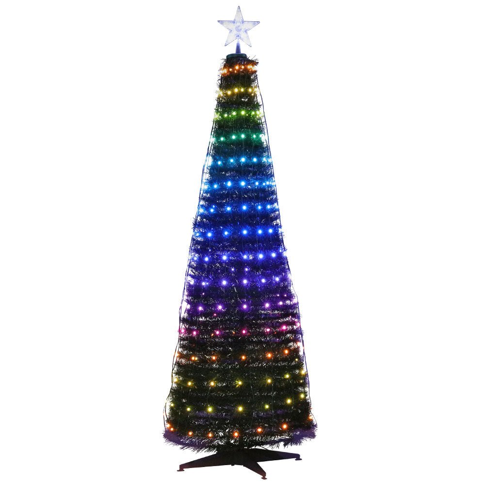 Christmas Tree 1.8M 298 LED Xmas Multi Colour Lights Optic Fibre-Occasions > Christmas-Dropli