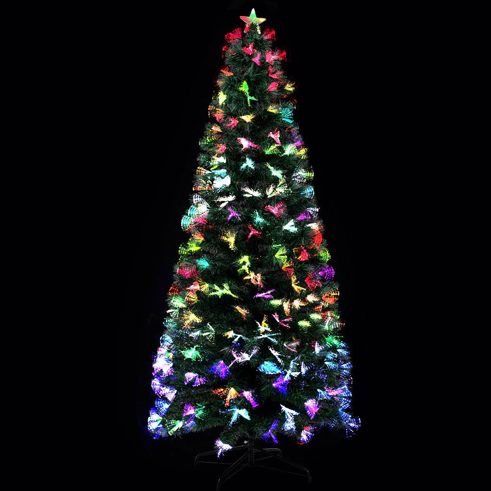 Christmas Tree 1.8M 6FT LED Xmas Multi Colour Lights Optic Fibre-Occasions > Christmas-Dropli