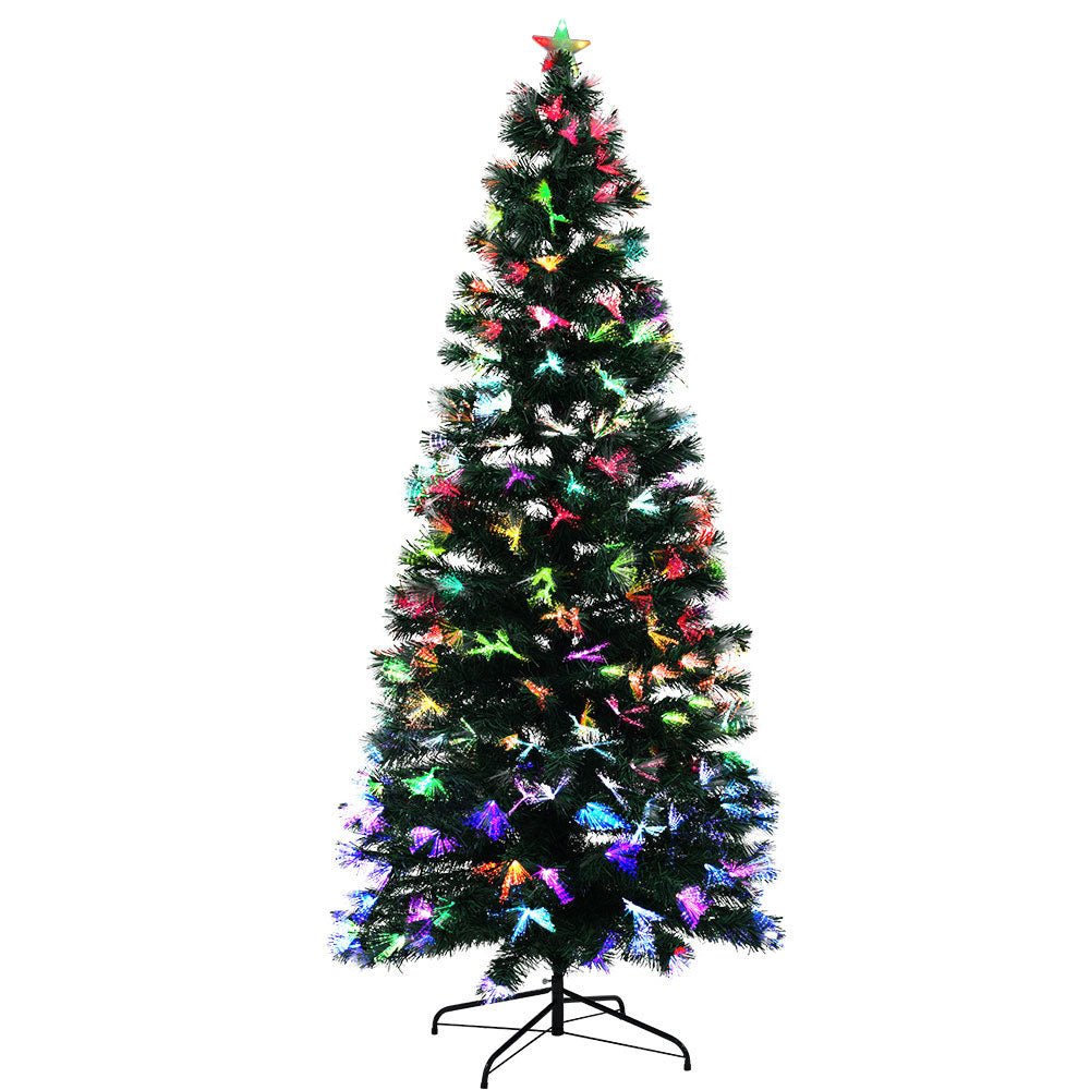 Christmas Tree 1.8M 6FT LED Xmas Multi Colour Lights Optic Fibre-Occasions > Christmas-Dropli