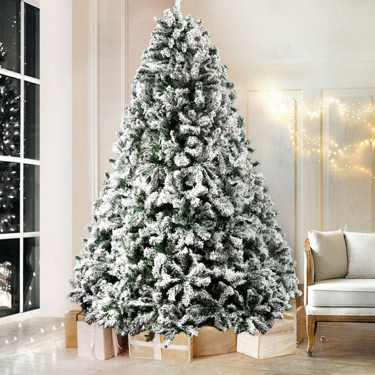 Christmas Tree 1.8M Decorations Snowy 758 Tips