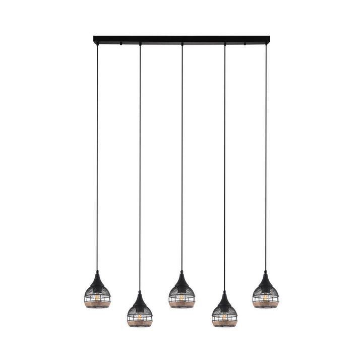 Kasanita 5 Lights Pendant Light - LL002PL084-Island Pendant Lights-Lexi Lighting