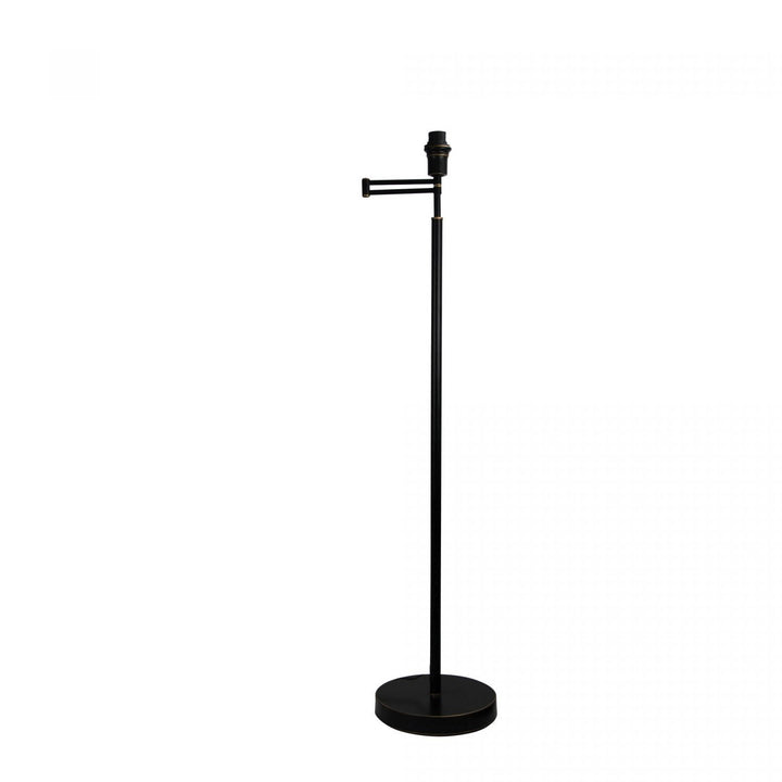 Kingston 1 Light Floor Lamp Swing Arm Base Rubbed Bronze - SL91313ORB-Floor Lamps-Oriel Lighting